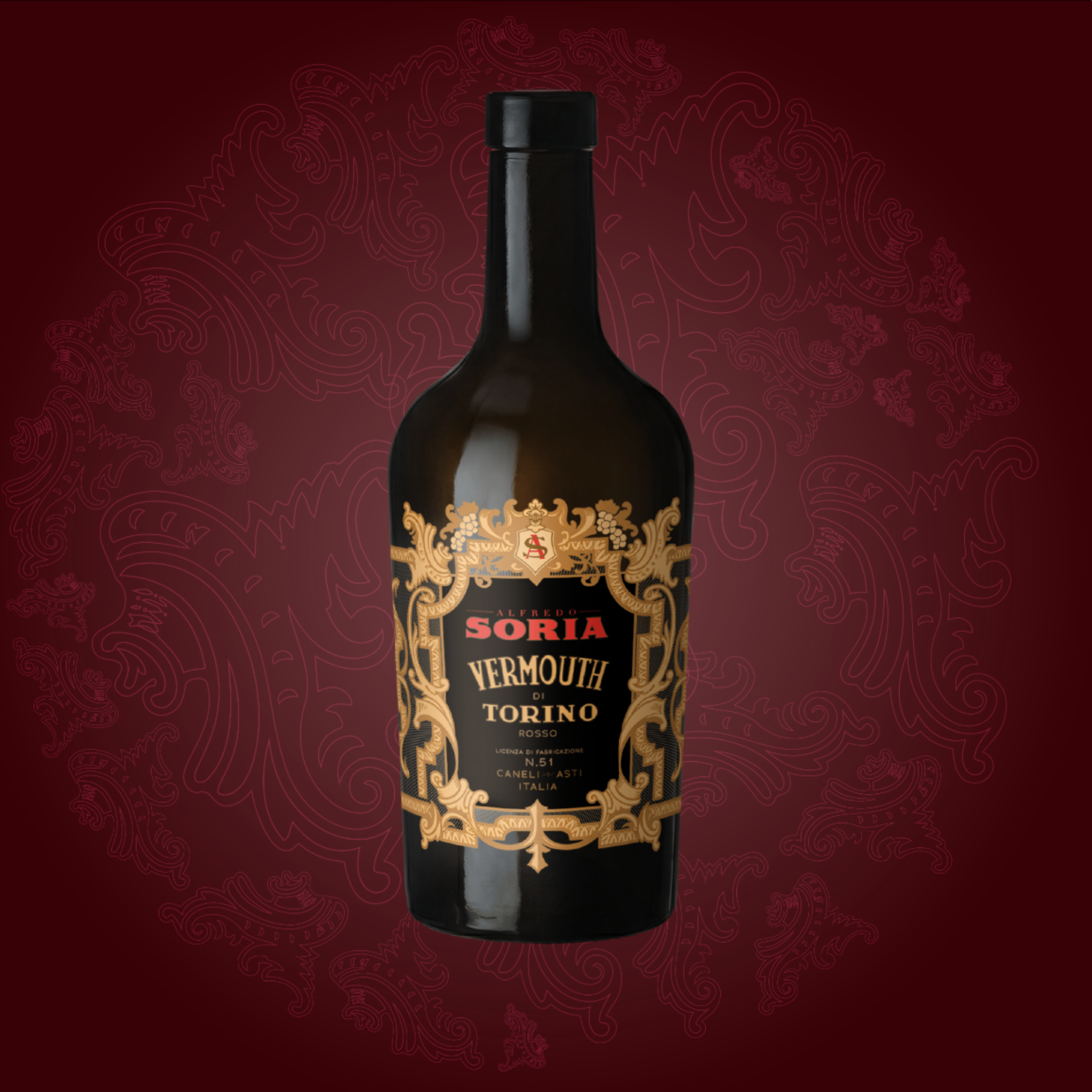 Alfredo Soria Vermouth di Torino Rosso bottle