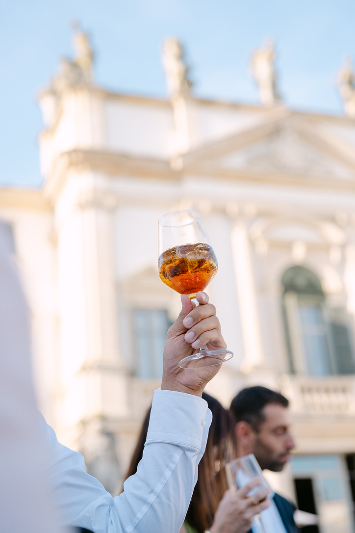 An evening at Villa Mosconi Bertani